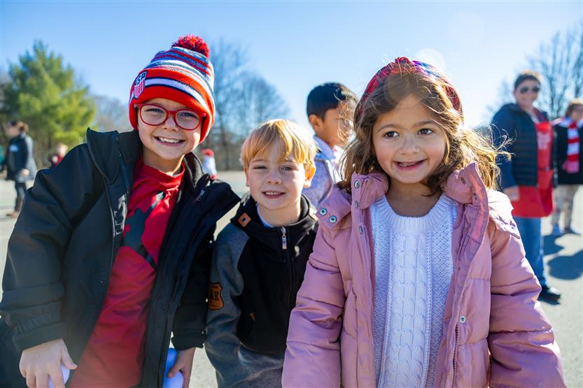 Students enjoy Candy Cane Lane